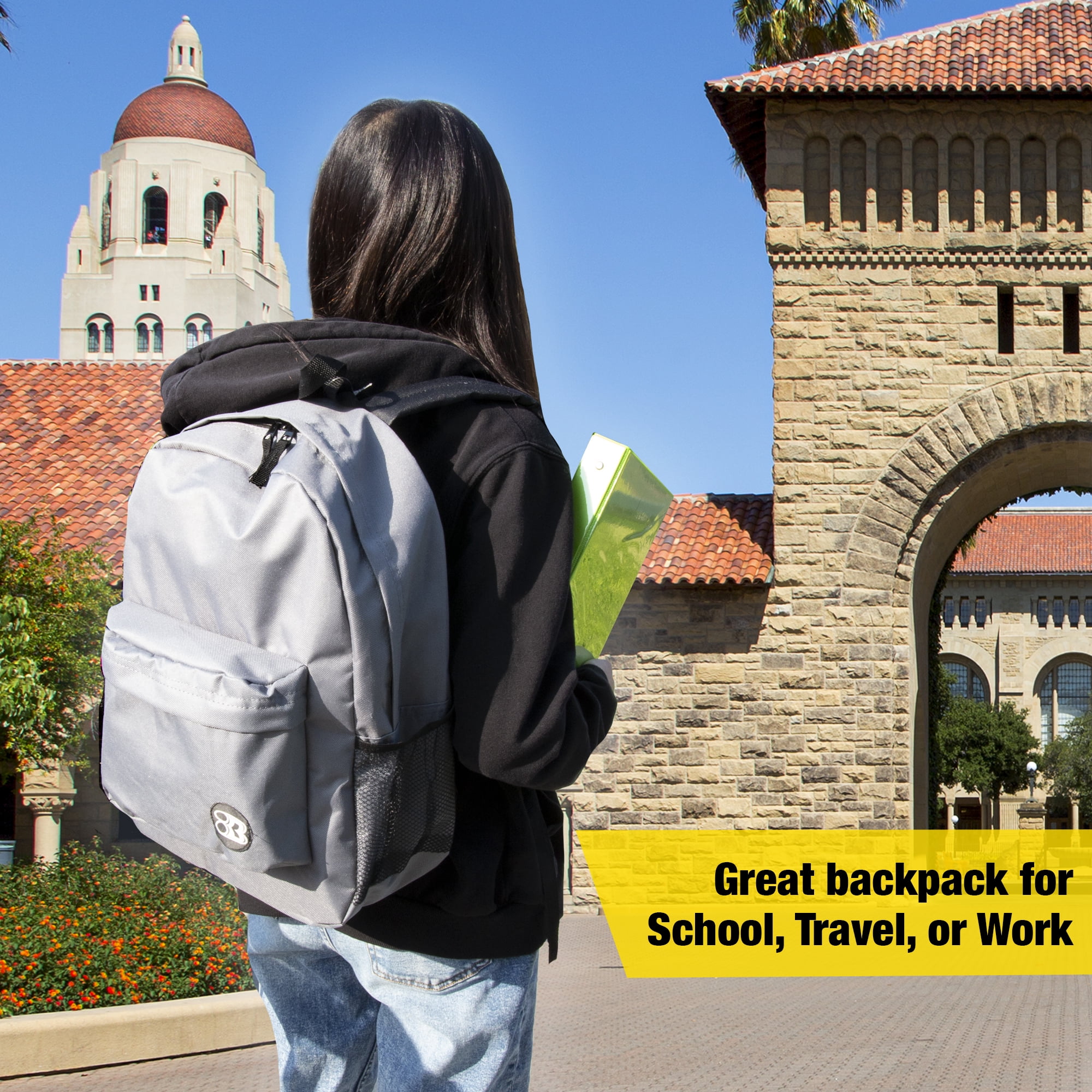 BAZIC School Backpack Classic 17