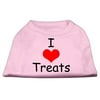I Love Treats Screen Print Shirts Pink Sm (10)