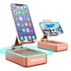 thumbnail image 1 of Soporte para teléfono con altavoz Bluetooth portátil JTEMAN, oro rosa, 1 of 6