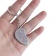 thumbnail image 2 of 2Pcs Rhinestone Decor Heart Pendant Lover Keychain Keyring, 2 of 5