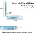 thumbnail image 7 of NEWDERMO LED Compact Mirror with Lights for Makeup(Flower), 7 of 7