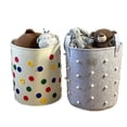 thumbnail image 2 of Cesta grande de fieltro para la colada, cesta para ropa sucia, juguetes, bolsa de almacenamiento para aperitivos, cesta de almacenamiento organizadora de ropa, 2 of 4
