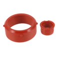 thumbnail image 1 of 2pcs Turbo Gaskets Turbo Intake Gaskets Replacement Turbo Intake Seals Car Turbo Intake Seals Vehicle Turbo Intake Seals, 1 of 8