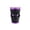 E001- Black, variant on Halloween Party, Creepy Halloween Decorations, Black Decor, Purple Decor, 3X2 Inch Black Purple Light Up Led Skull Glass, Novelty Illuminated Halloween Drinking Cup for Halloween