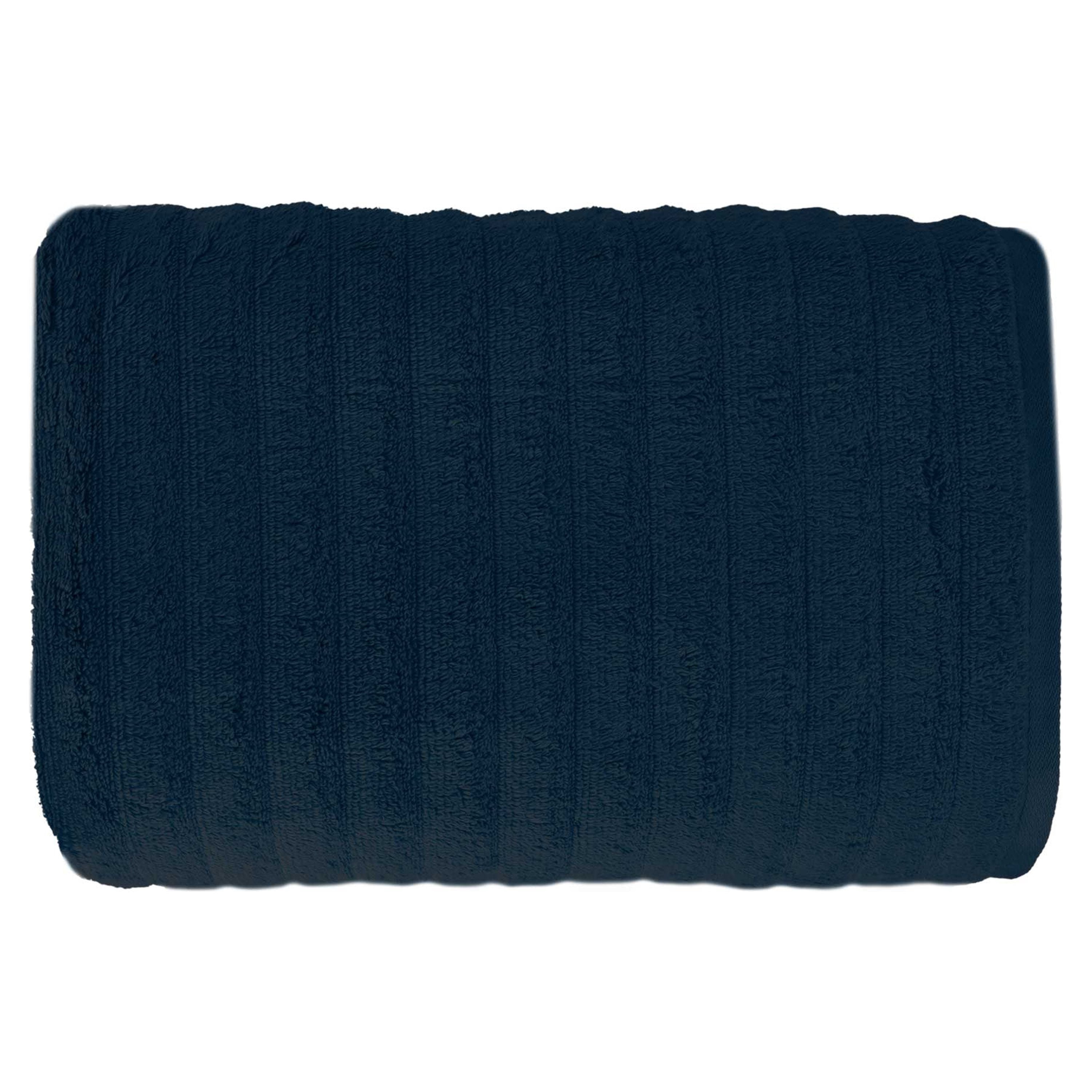 Mainstays Performance Textured Hand Towel, 26" x 16", Washed Indigo