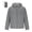 Gray, variant on Men's Packable Hooded Puffer Jackets Lightweight Quilted Long Sleeve Outerwear Travel‑Friendly Coats with Storage Pouch for Cold‑Weather Daily,Size:S-XXL