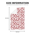 thumbnail image 2 of Sikiie Red Football Waffle Weave Kitchen Dish Cloth,Super Absorbent Kitchen Dish Towels 16*26 Inches for Dish Rags Washing Dishes, Drying Dishes, 2 of 7