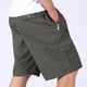 thumbnail image 3 of Ceisia Men's Multi-Pocket Cargo Shorts Summer Loose Straight-Leg Casual Workwear Shorts with Zipper Pockets Army Green XXXL Gifts, 3 of 6