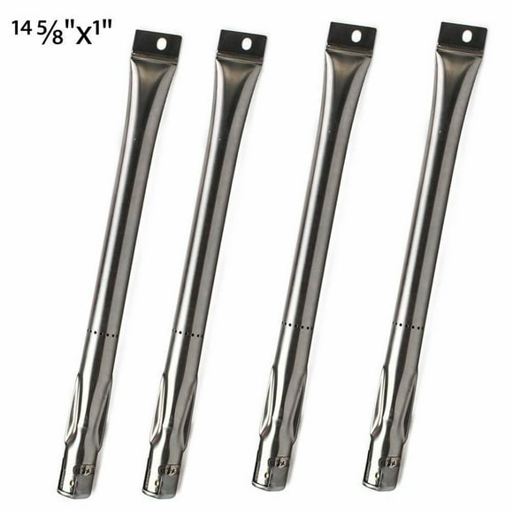 Replacement Grill Burner For BBQTEK GSF3016E, GSF2616AK, GSF3016E, GSF2616AC, GSS2116B, Brinkmann 810-1415F, 810-9400-0, Master Cook SRGG30001B, SRGG3001B, GSF2616AC Gas Models-4PK