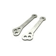 thumbnail image 1 of Lowering Links Kit for CB400X CB500X CB500F 2019-2021 Rear Suspension Cushion Lever Drop Linkage,2 x Rear Adjustable Lowering Link Kit,silver, 1 of 5