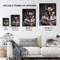 thumbnail image 4 of Alsatian German Shepherd Dog Reading Newspaper Fun Toilet Bathroom Artwork Unframed Wall Art Print Poster Home Decor Premium, 4 of 5
