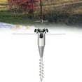 thumbnail image 4 of No Dig Ground Screw Anchor,Beach Umbrella Anchor,Spiral Screw,Beach Umbrella Screw Anchor,Umbrella Sand Anchor,Rust Free Strong Beach Umbrella Auger,Umbrella Holder For One Size Fits Zinc, 4 of 9