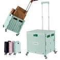 thumbnail image 1 of Carrito utilitario plegable y portátil con ruedas MACOPRO, verde, 1 of 9
