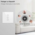 thumbnail image 5 of Smart WiFi Roller Shutter Switch, Compatible with Alexa/Google Home, Touch Control with LED Timer App, 4PCS, 5 of 5