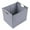 Gray, variant on Unique Bargains Fabric Storage Bin with Wooden Handles Gray 15*12.8*12.8