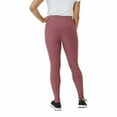 thumbnail image 4 of Eddie Bauer Women's Trail Tight Legging Two Side Zip Pockets High-Rise Fit Size: M, Color: Dark Dusty Rose, 4 of 6