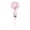 Pink, variant on UNLLLL Mini Fan Portable Fan, Handheld Personal Fans with Lanyard, USB Rechargeable Handheld Fan with Cute Cartoon Animal Graffiti, for Outdoor, Travel, Hiking, Camping (Pink, Panda)