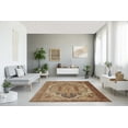 thumbnail image 2 of Linon Home Decor Great Zero Area Rug Collection, Ivory and Rust, 8' x 10', 2 of 5