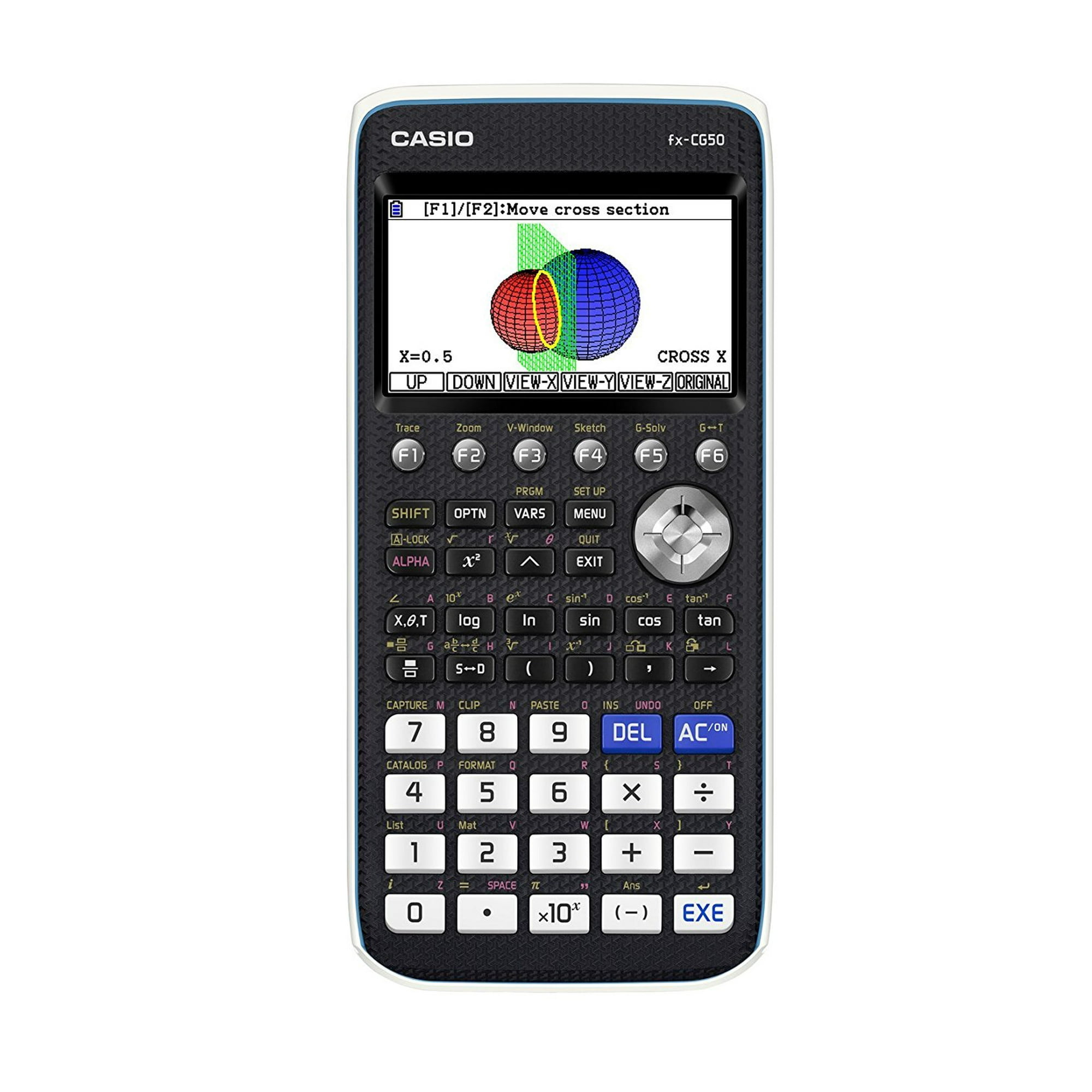 Casio FX-CG50 High Resolution Color Graphing Calculator, Black