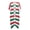 Green Red Stripe, variant on Polyester Long Kimono Swimsuit Cover Up for Beach Loose Short Sleeve Cherry Blossom