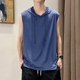 thumbnail image 2 of kamemir Tank Tops for Men Men's Modern Tank Top(Blue,3XL), 2 of 4