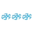 thumbnail image 4 of Soidarity Almohadilla para casco de bicicleta eléctrica, protección a prueba de golpes, forro para adultos y niños Azul 3Conjunto, 4 of 6