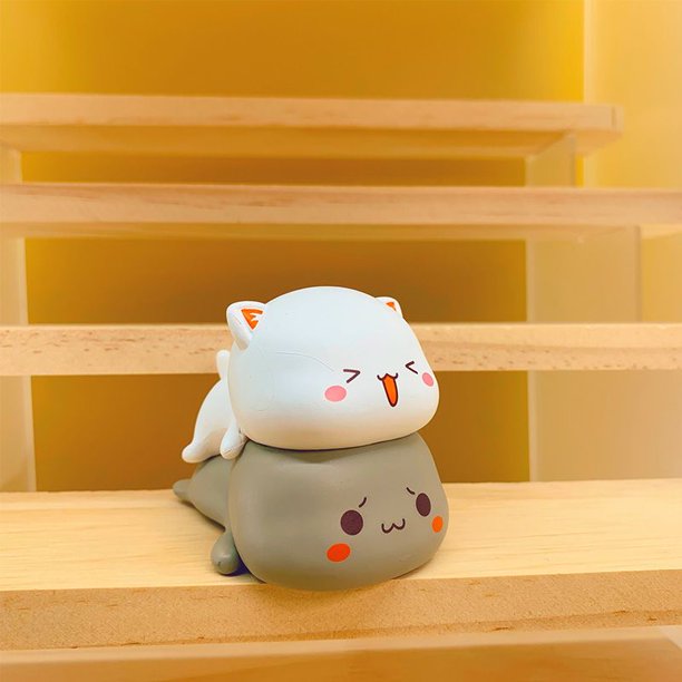 Kawaii Mitao Cat 2 Season Lucky Cat Blind Box Toys, figura sorpresa, muñeca de dibujos animados, modelo barato, regalos de cumpleaños para el hogar