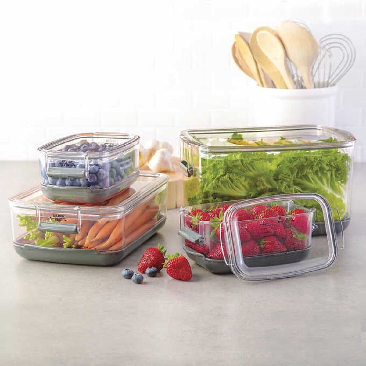 This Shopper-Loved Container Set Keeps Produce Fresh for Weeks