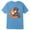 Blue, variant on Cute Monkey Punch Panchi Kun Japan Baby Punch Monkey Team T-Shirt Punch the Monkey Shirt for Kid