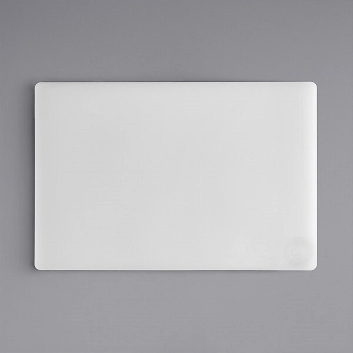 TrueCraftware- 24" X 18" X 1/2” Plastic Cutting Board for Kitchen White Color- Plastic Commercial Chopping Board Anti Slip Surface Chopping Food Cutting Mat for Meat Vegetables