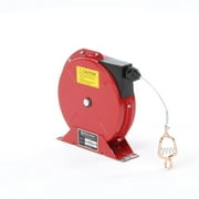 G3050 Series Heavy-Duty Spring Retractable Grounding Reel, 7 x 7 Stranded Steel Cable, 50 ft