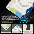 thumbnail image 2 of FJLBDE Case for Samsung Galaxy Tab S6 Lite 10.4 Inch 2024/2022/2020 with 360 Kickstand, Shoulder Strap Carrying Protective Cover, Multicolor Blue, 2 of 6