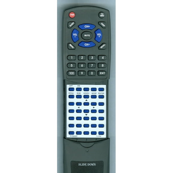 Replacement Remote for FUJITSU P8108442005, RTP8108442005, PDS5002, PDS4221, PDS4209UB, PDS4233EH, PDS4211, 50XCA10, PDS4234, PDS4241, P50XCA11UH, PD