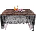 thumbnail image 4 of Décoration de Table en Dentelle d'Halloween Chemin de Table Araignée Noire, 4 of 5