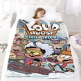 thumbnail image 4 of loud house season Throw Blanket Gifts for Fans Lover Girls Boys Women Present Hoodie Him Bed 40"x50", 4 of 6