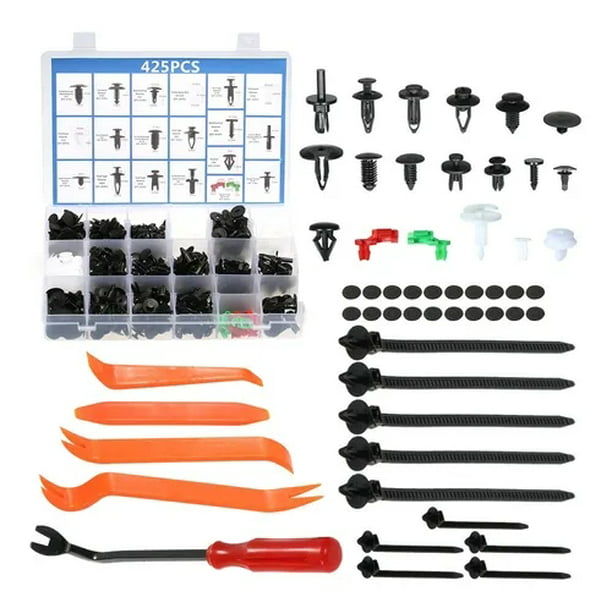425 PCS Auto Clips Car Body Retainer Assortment Clips Set - Plastic Auto  Push Rivets for Tailgate Handle Rod Clip Retainer - 19 MOST Popular Sizes  Car Clips - Comes with 1