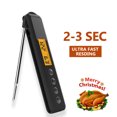 thumbnail image 1 of Backlit Digital Instant Read Meat Thermometer for Kitchen, Food Cooking, Grill, BBQ, Smoker, Candy, Home Brewing, and Oil Deep Frying, 1 of 9