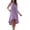 PURPLE, variant on Amazhiyu Women’s 100% Linen High Low Midi Dress Sleeveless Summer Sundress Casual Flowy Dresses with Pockets