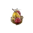 thumbnail image 6 of DecMode Colorful Faux Red Apple and Yellow Pear Fruit Table Top Décor on Bronze Metal Leaf Tray, 19"W x 10"L x 9"H, 6 of 13