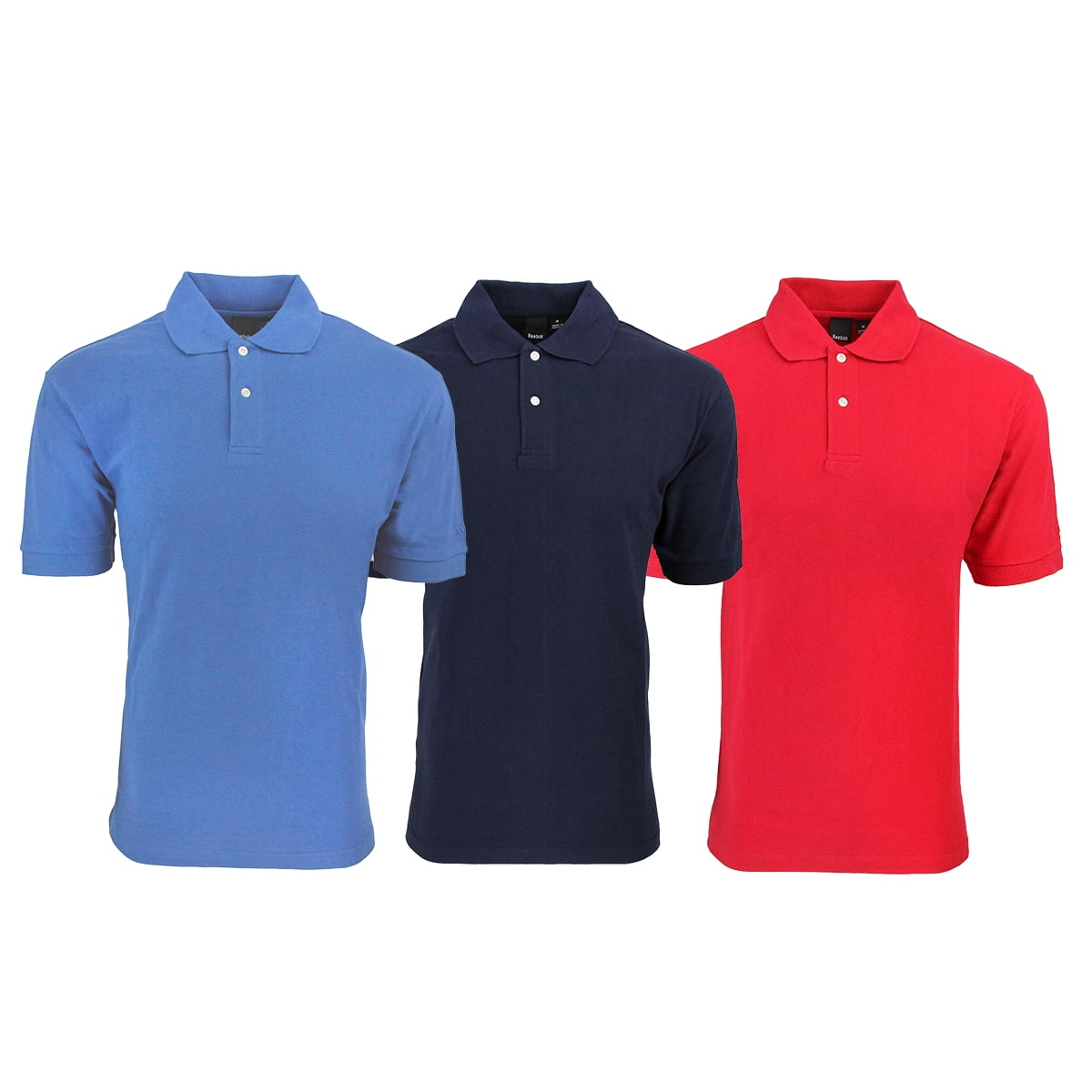 reebok men's polo shirts