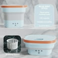 thumbnail image 4 of Home Appliances ZKCCNUK 6L Folding Dehydratable Small Mini Portable Purification Underwear Underwear Washing Machine Clearance, 4 of 7