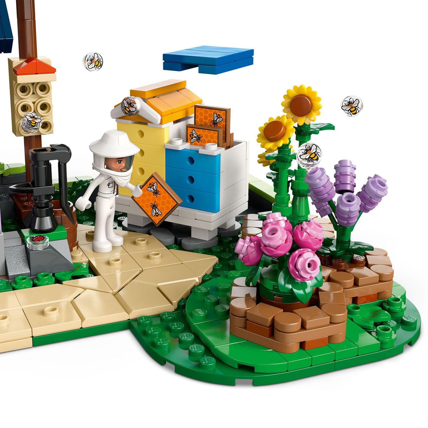 LEGO Friends La maison des apiculteurs et le jardin fleuri 42669 Ensemble de construction (1161 pièces)