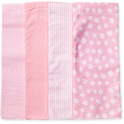 Parent's Choice - Set of 4 Cotton Receiving Blankets