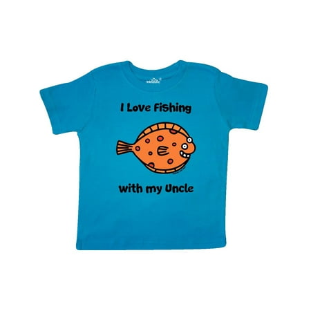 

Inktastic Fishing with my Uncle Gift Toddler Boy or Toddler Girl T-Shirt
