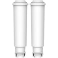 thumbnail image 1 of AQUACREST TÜV SÜD Certified Coffee-Machine Water Filter Replacement for Krups F088 Filter, XP5220, XP5240, EA82 and EA9000-Including Various Models of AEG®, Bosch®, Siemens®, Gaggenau® (Pack of 2), 1 of 1