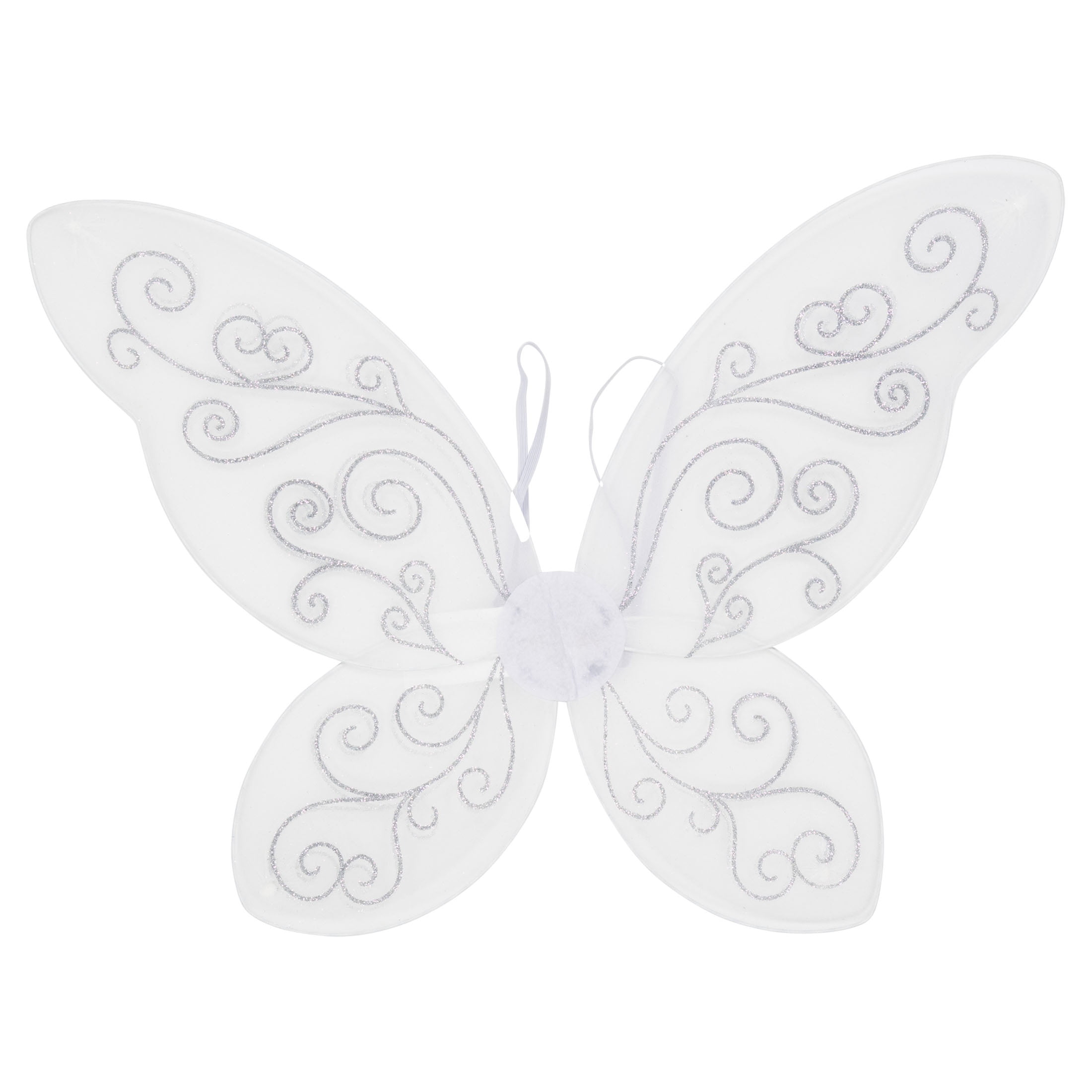 Angel Wings Costume Accessory for Children, White, One Size, Halloween by Way To Celebrate