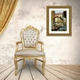 thumbnail image 3 of Borelli, Guido 12x14 Gold Ornate Wood Framed with Double Matting Museum Art Print Titled - rio degli squeri, 3 of 4