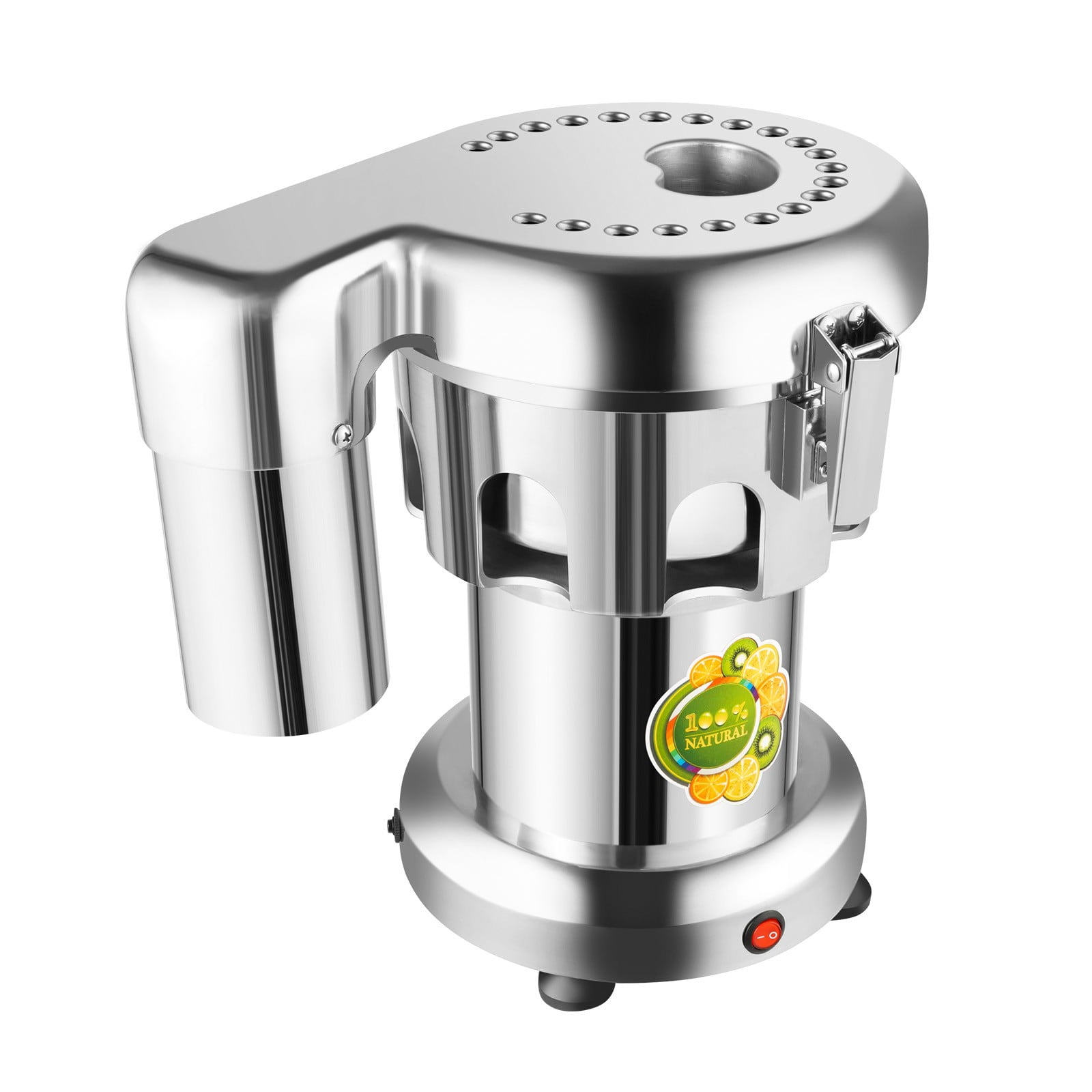 ToppiJoy 110V 370W Commercial Juicer Heavy Duty, Electric Centrifugal Juicer Machine for Fruit Vegetable