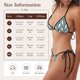 thumbnail image 5 of Fotbe Penguin Traje de Baño para Mujer de Dos Piezas – Bikini Sexy de Tirantes Tipo Halter con Diseño Triangular, 5 of 6