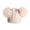 Beige, variant on NOEGOEU Toddler Baby Beanie Warm Knit Winter Hats for Kids Newborn Hats with Pom Pom for 1-6Y (Beige,One Size)
